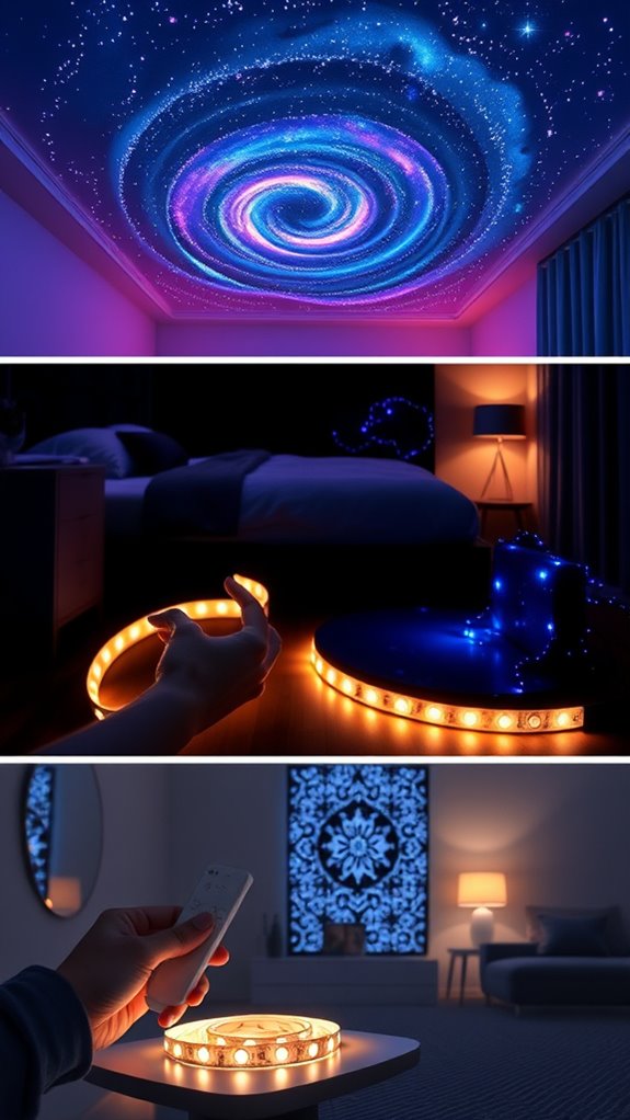 selecting led galaxy room lighting components