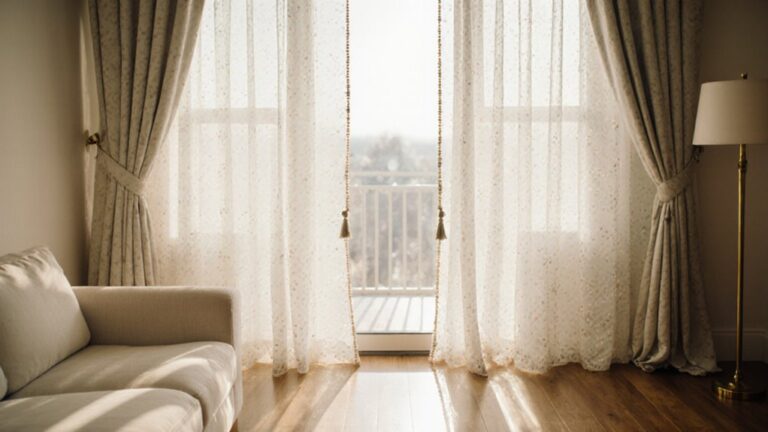 sheer curtain styling ideas