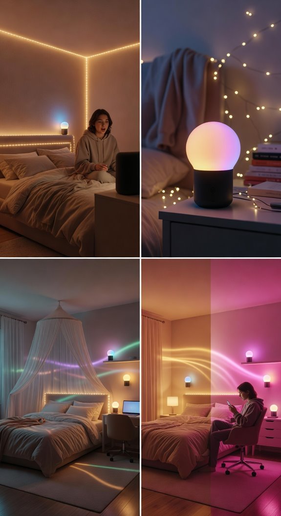 smart bulbs respond to voice commands