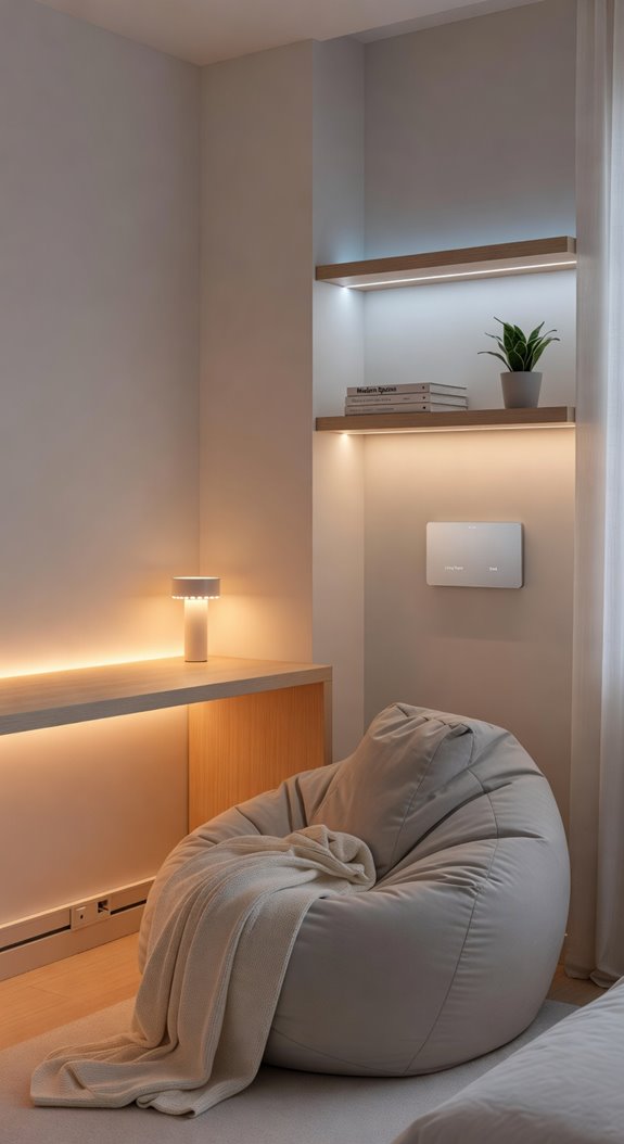 smart lighting clutter free ambience