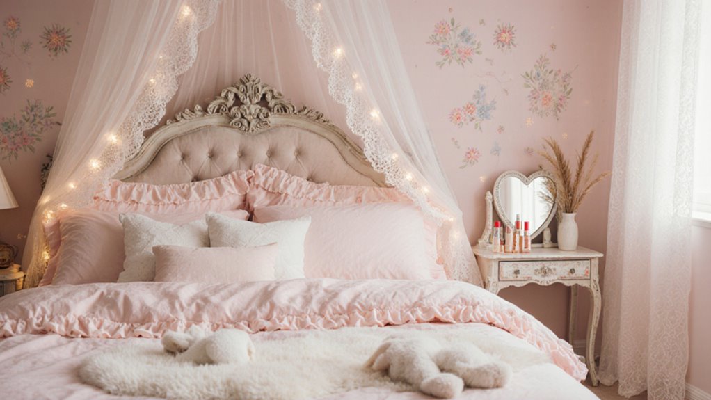 soft girl bedroom ideas with whimsy