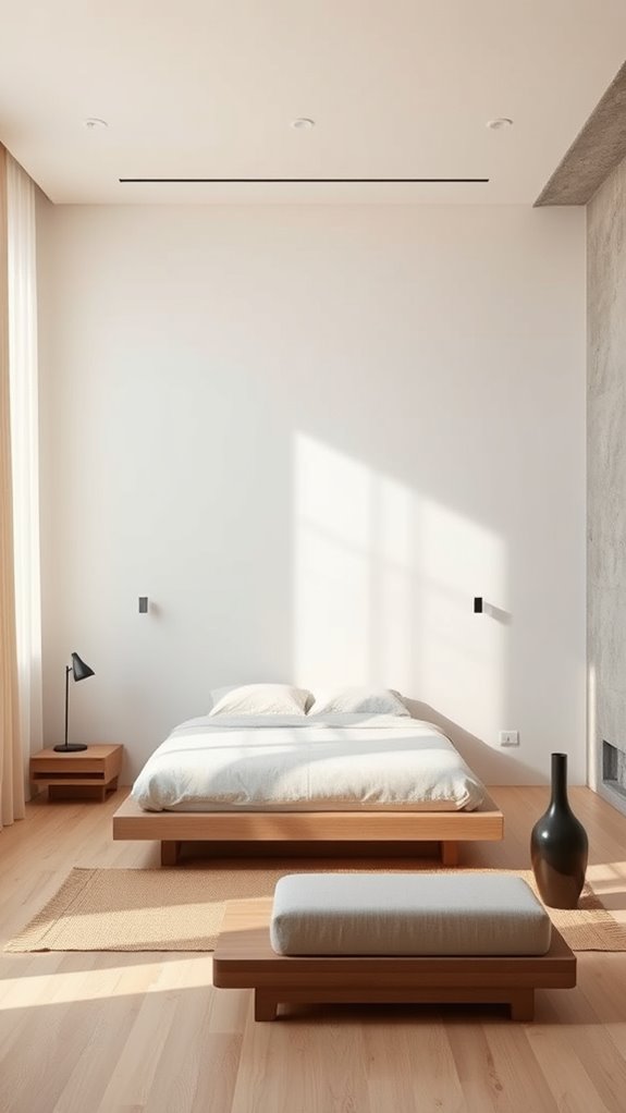 soft neutrals tactile bedscape