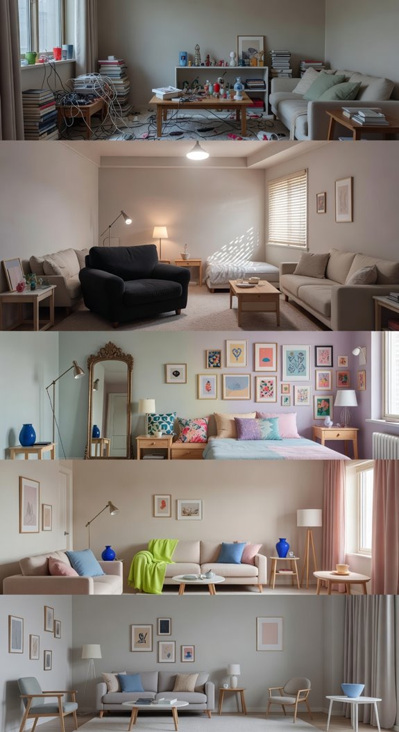 soft palette clashes avoid heavy accents