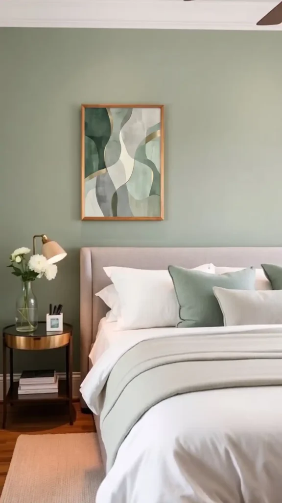 soft sage green calm cohesive backdrop