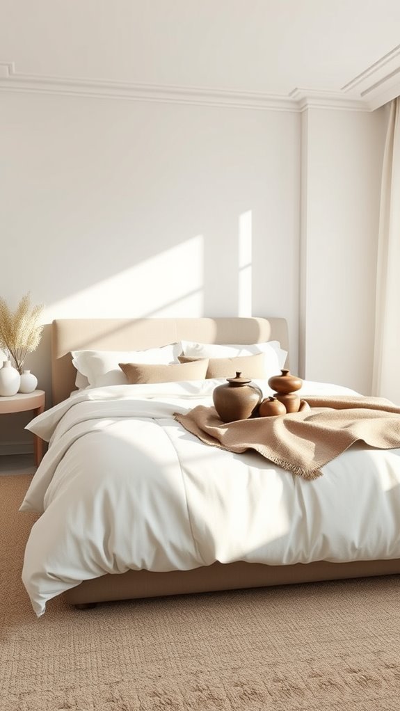 soft white warm taupe sanctuary