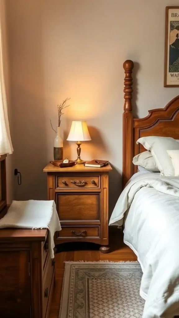 solid hardwood minimalist vintage charm
