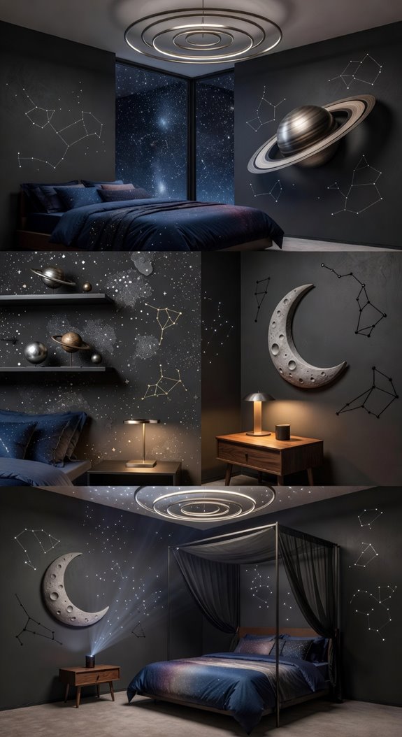 sophisticated celestial decor choices