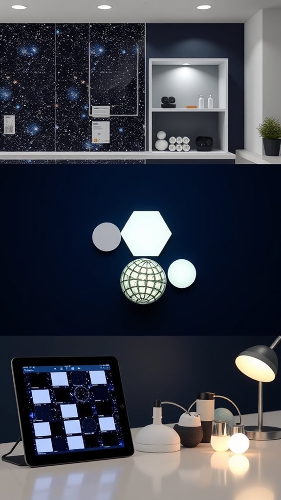 sourcing galaxy room materials