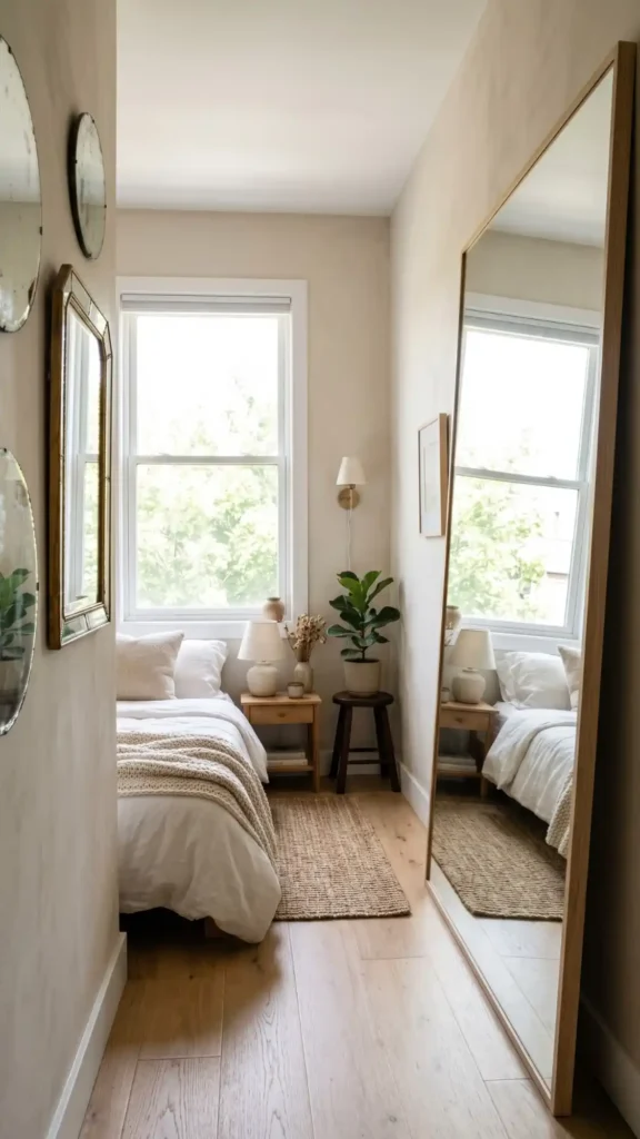 strategic mirrors expand space