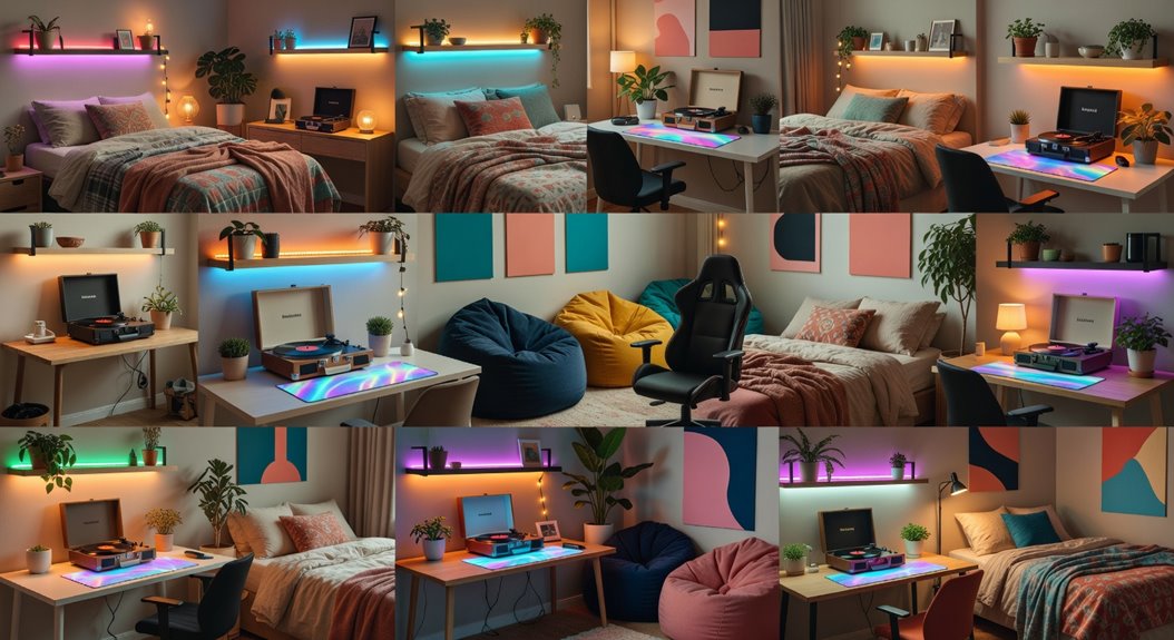 teenage aesthetic chill room setups