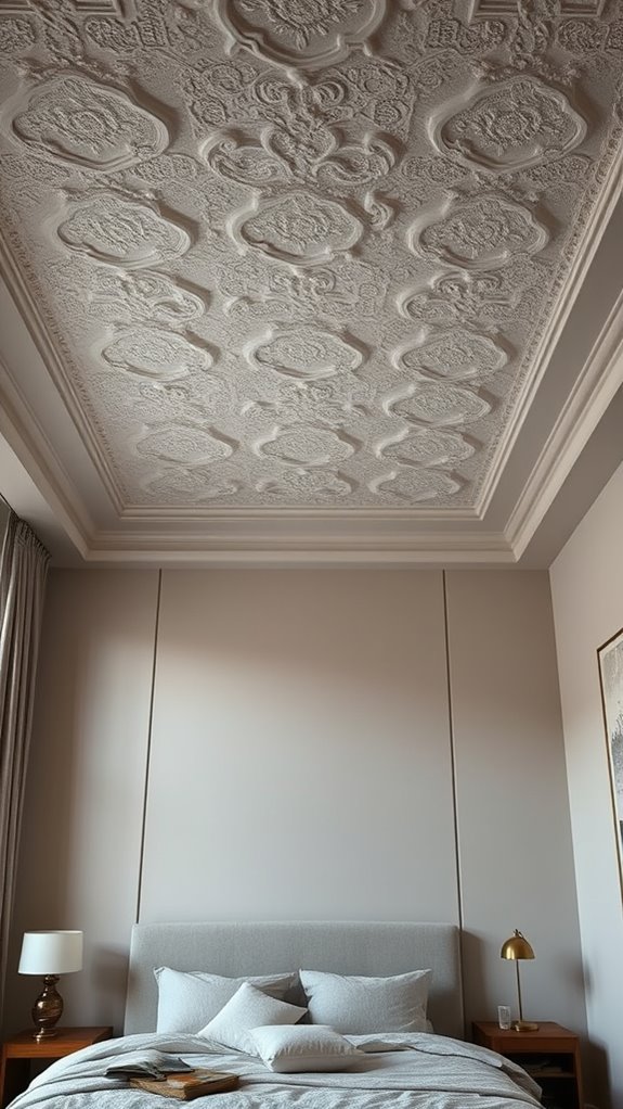 textured ceilings enhance acoustics and light