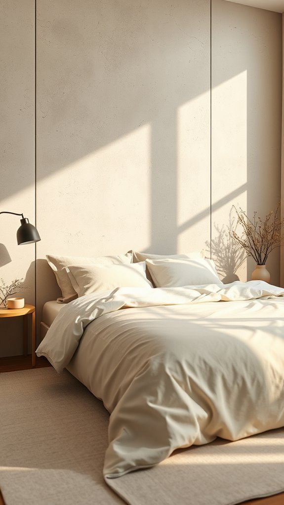 textured walls add subtle depth