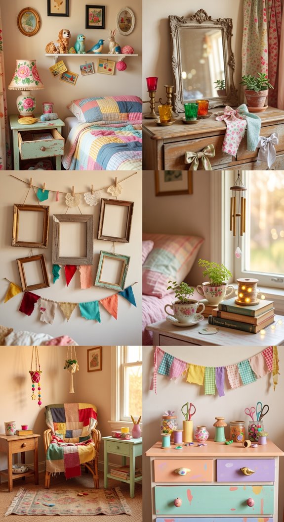 thrifted treasures create whimsy rooms