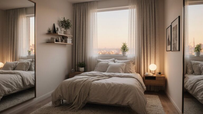 tiny room serene chill vibes
