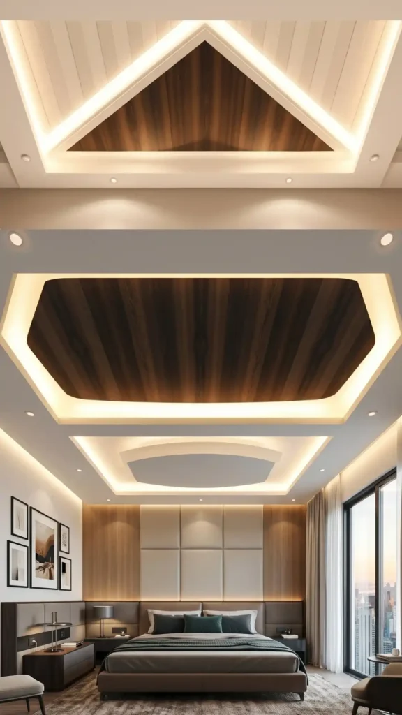 two tone ceilings bold contrast