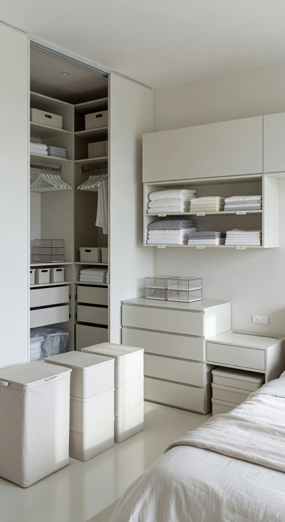 under bed storage neutral organizers