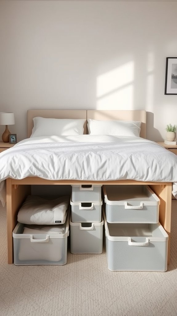 under bed storage solutions showcased