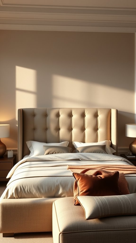upholstered headboard comfort and style