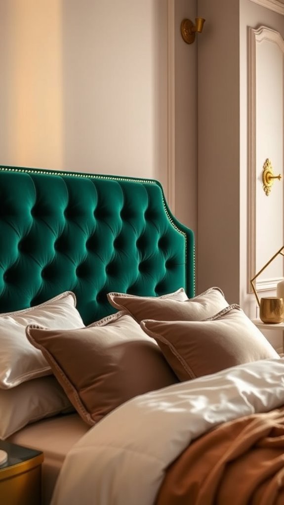 velvet headboards luxurious acoustics