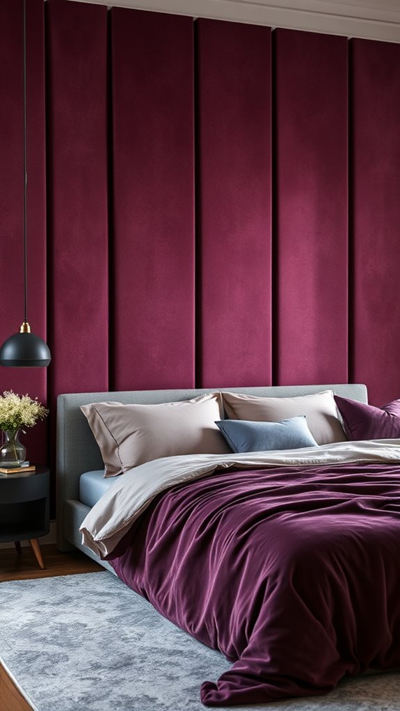 velvet wall coverings dramatic depth
