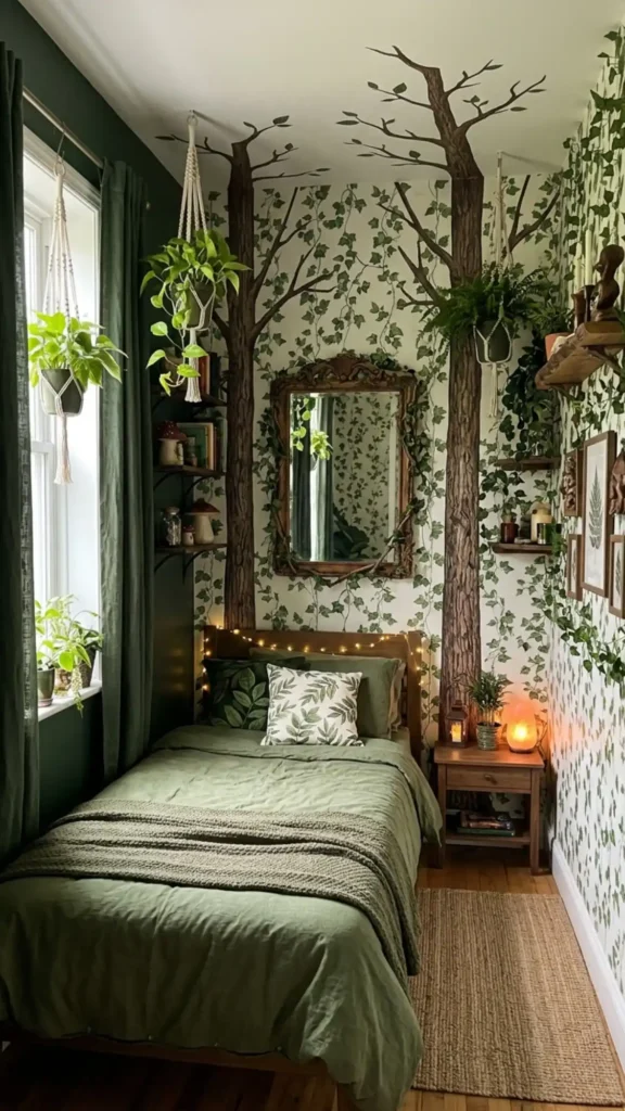 vertical forest inspired bedroom expansion