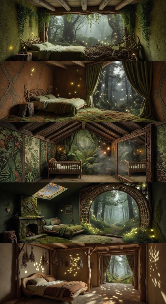vertical forest inspired bedroom expansion
