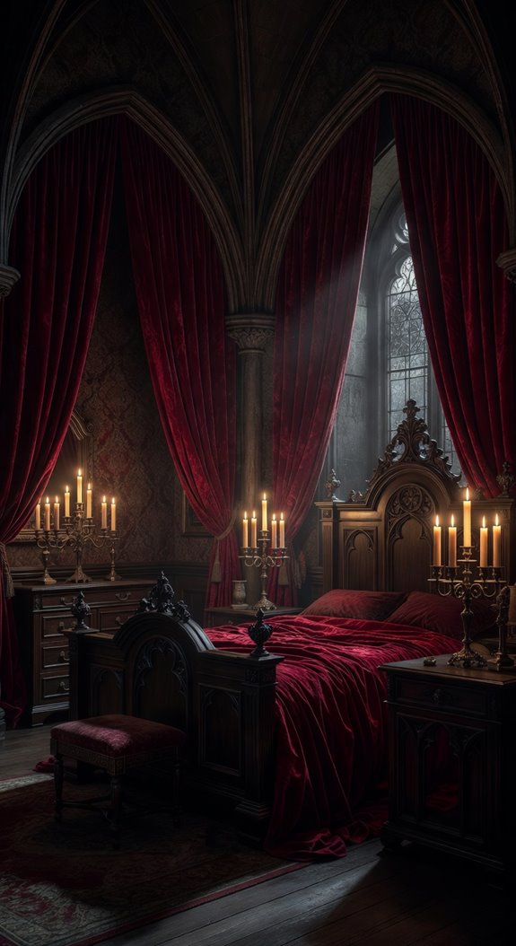 victorian gothic bedroom drama