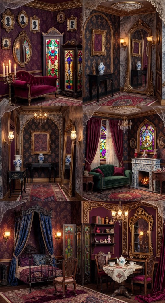 victorian small spaces bold focal points