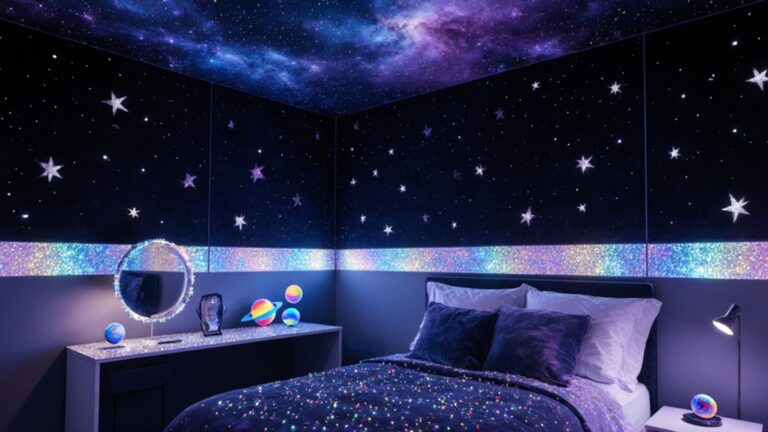 viral tiktok galaxy room ideas
