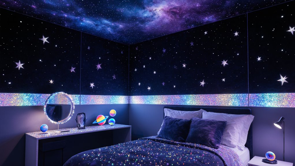 viral tiktok galaxy room ideas