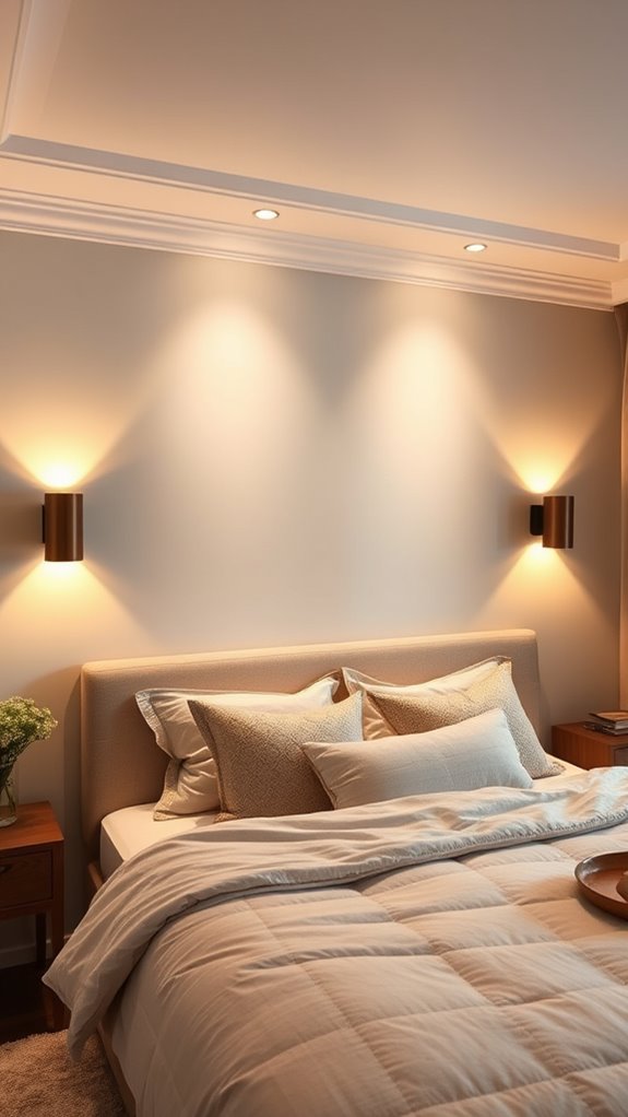 wall sconces replace bedside tables