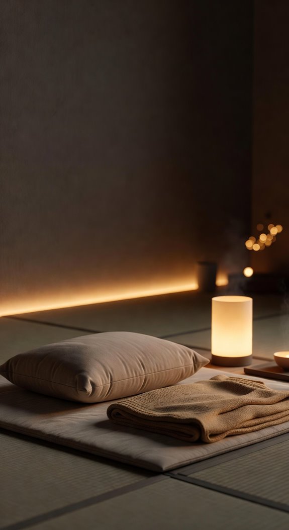 warm dimmable cozy meditation lighting