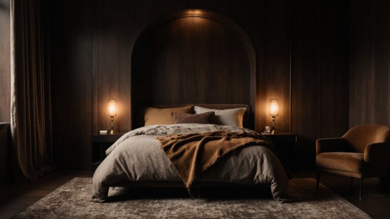 warm moody bedroom secret den vibes