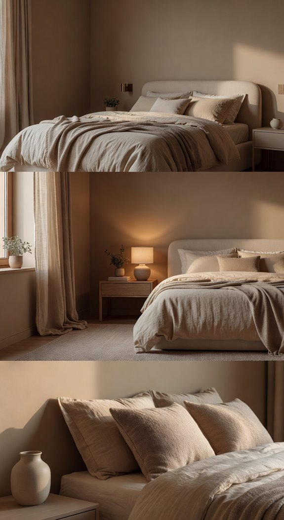 warm taupe sand for relaxation