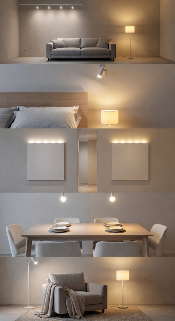 warm white vs soft yellow bulbs