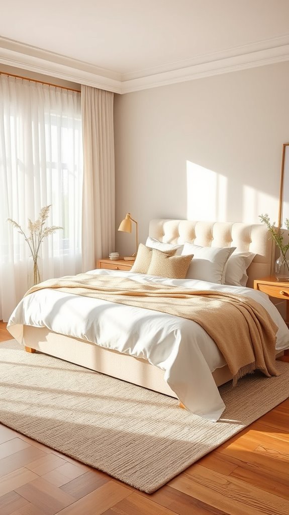 warm whites cream textures radiate softness