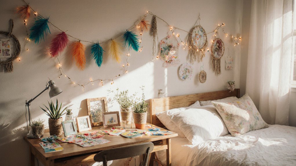 whimsical diy bedroom weekend ideas