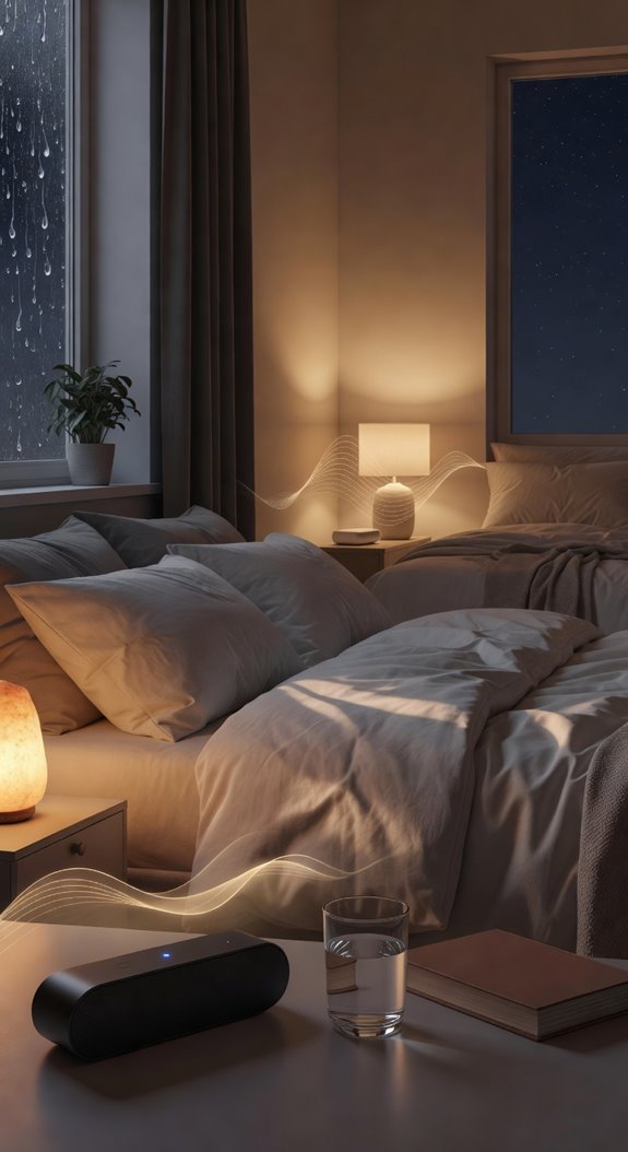 white noise promotes restorative sleep