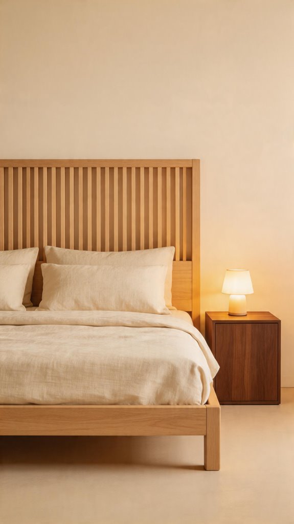 wood explains minimalist warmth and structure