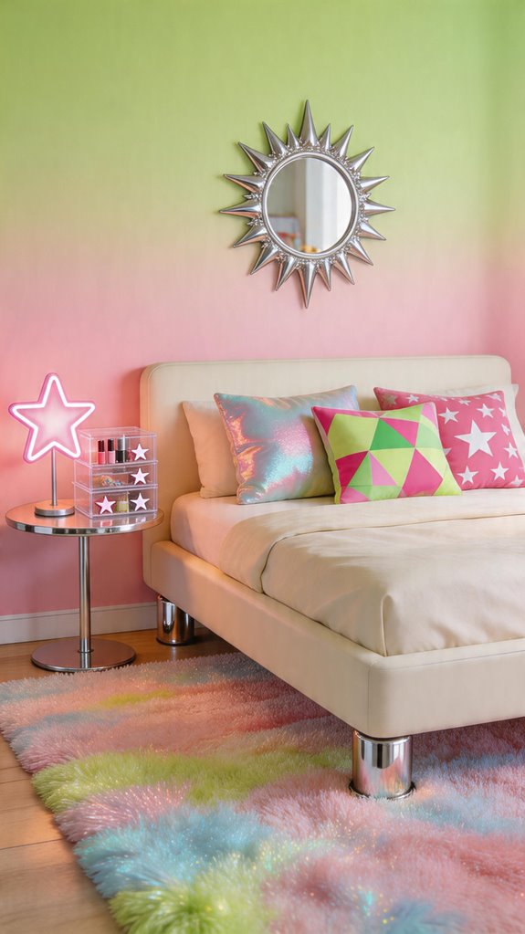 y2k platform bed aesthetic